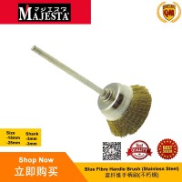 Majesta Cup Brush C/W 3mm Shank