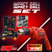 SKT Impact Drill 13mm Free 30 Pcs Hand Tools