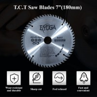 EYUGA T.C.T Saw Blades 7" 180mm