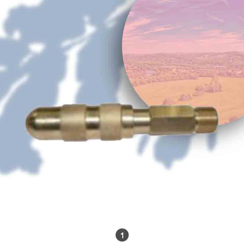 Copper Gun For Power Sprayer Pump / Plunger Pump