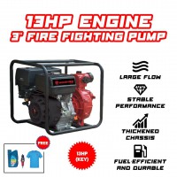 OKIYIO Gasoline Engine 13HP Complete Set With Fire Fighting Pump 3"