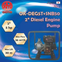 Okiyio 2" Engine Pump With 5HP Diesel Engine