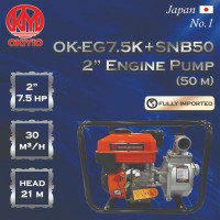 Okiyio 2" Engine Pump With 7.5HP Gasoline Engine